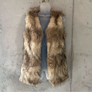 Me Jane Faux Fur Fully Lined Vest